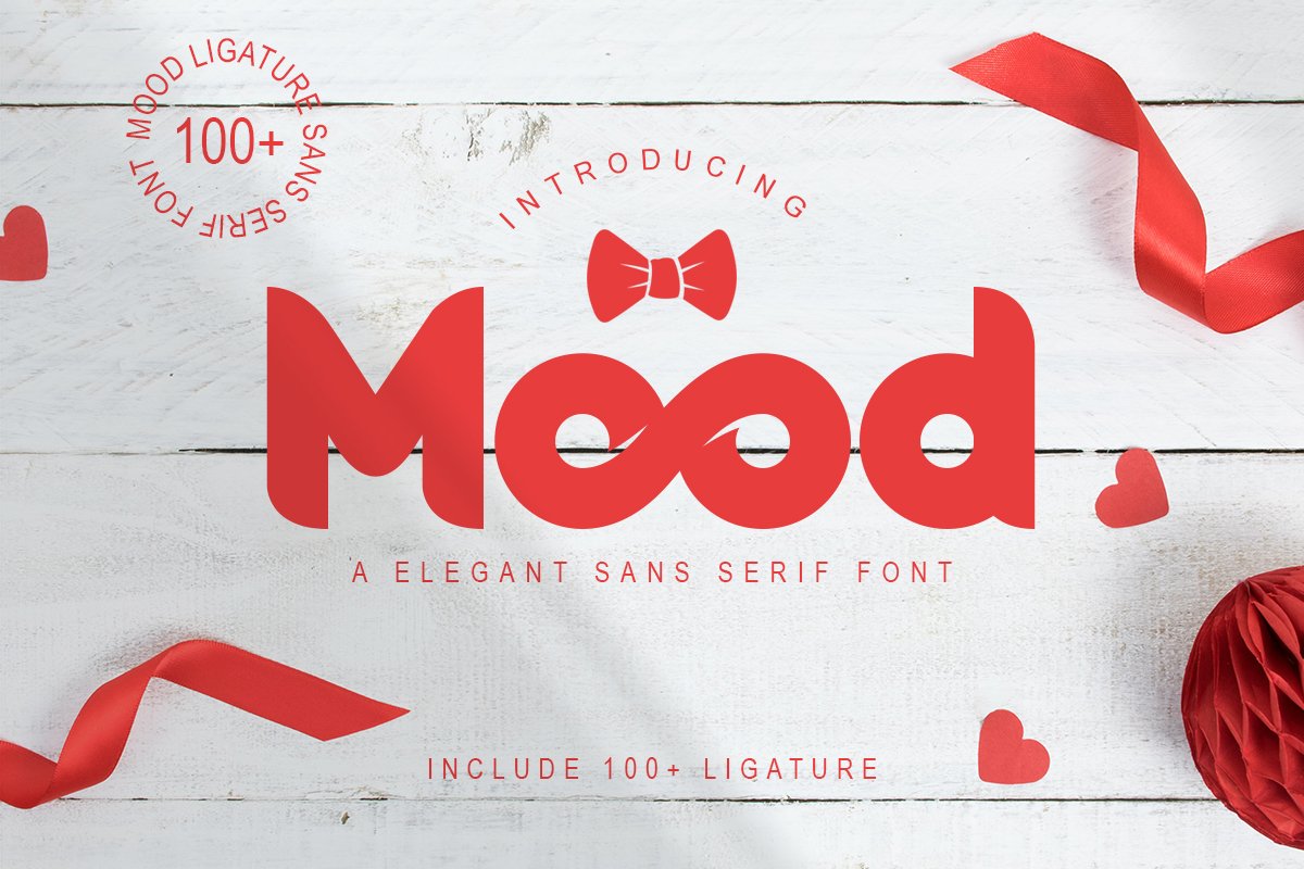 Mood | Sans Serif Font example image 1