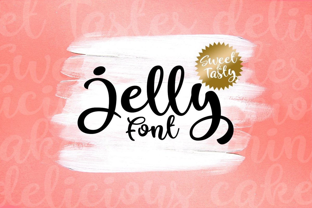 Web Font Jelly example image 1
