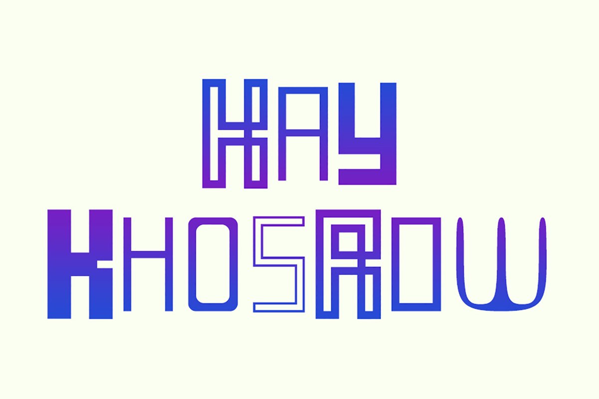 Bundle 12 plus 1 Latin & Non-Cursive Persian Fonts! example image 1