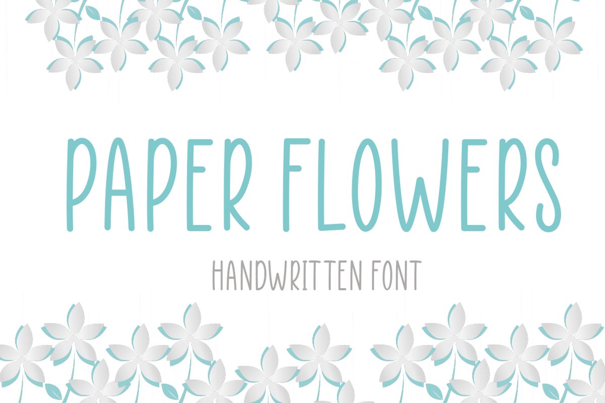 Paper Flowers example image 1