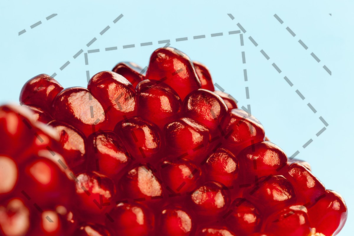 red pomegranate example image 1