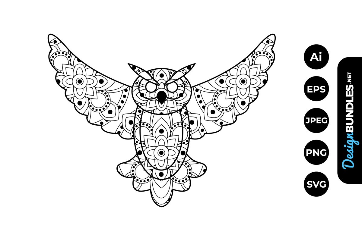 Owl Mandalas