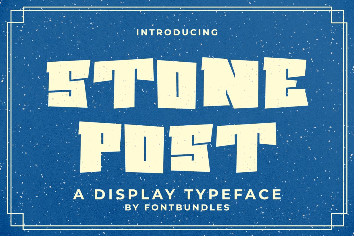 Stone Post example image 1