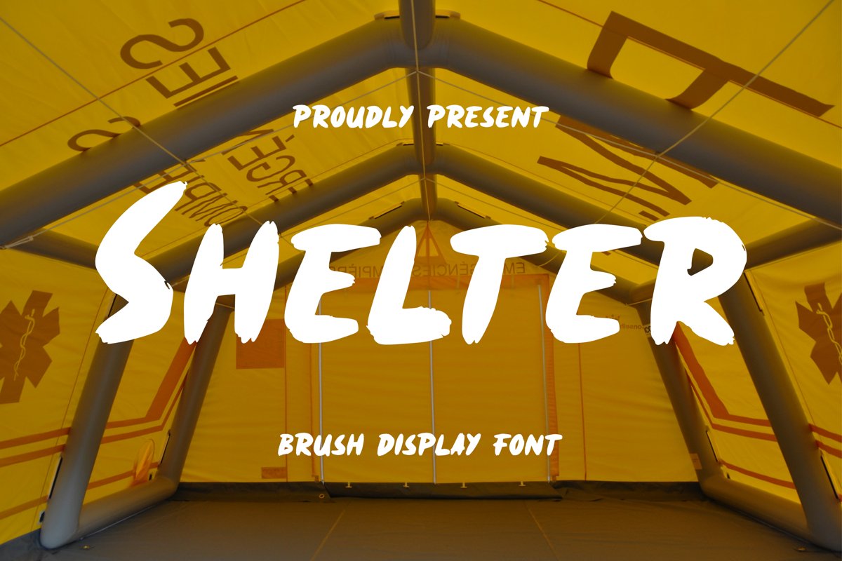 Shelter Font example image 1