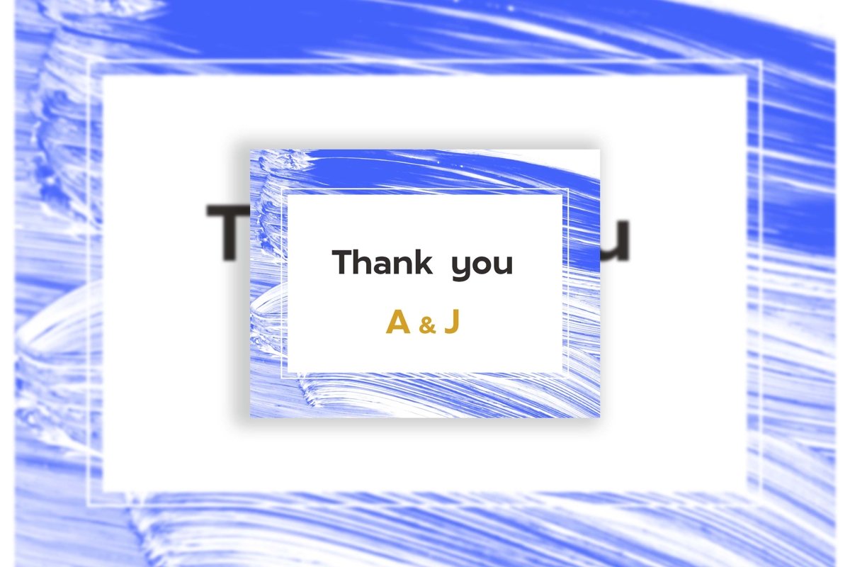 Acrylic Brush Strokes Template Background example image 1