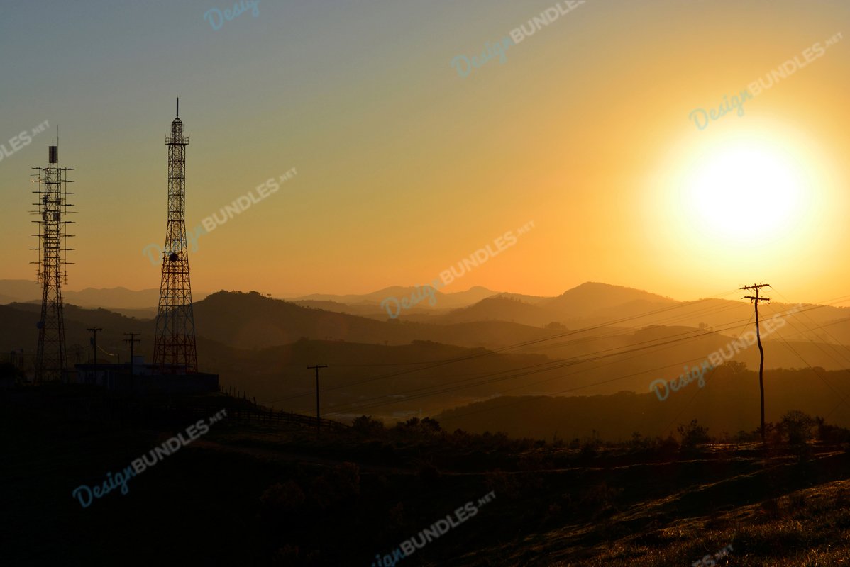 Tower and Sunset example image 1