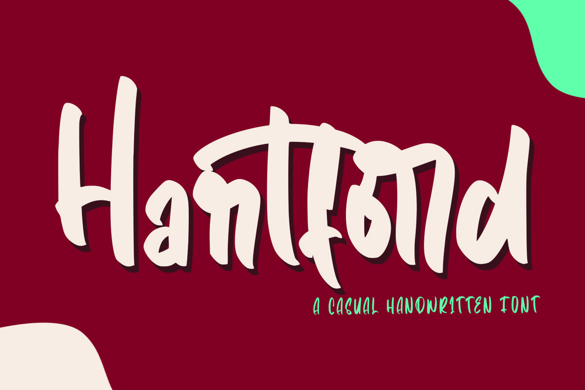 Hartford - Casual Hnadwritten Font example image 1