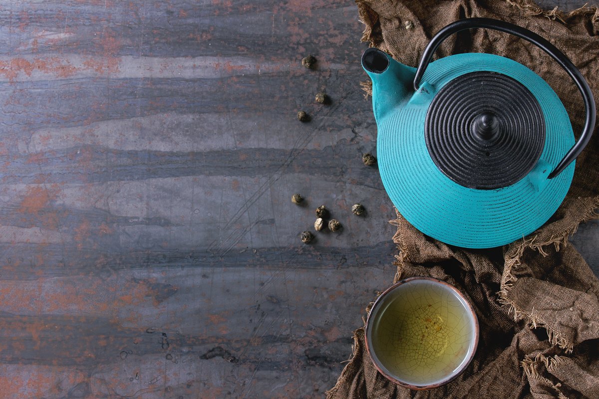 Cup of green tea example image 1