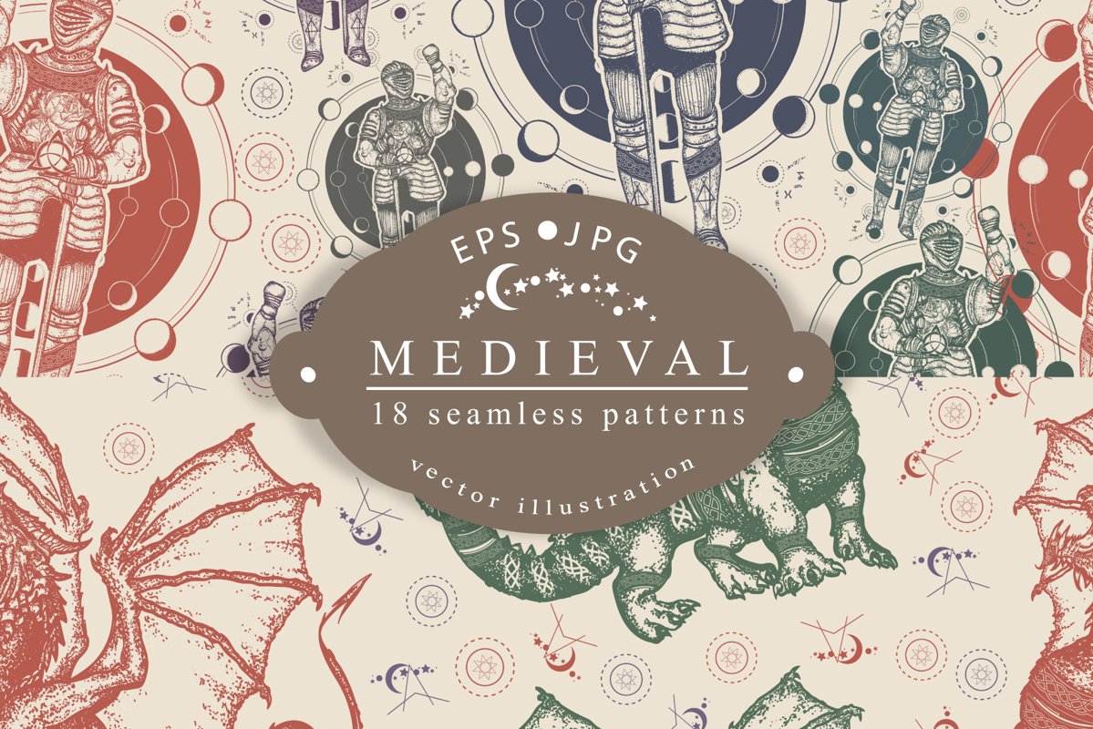 Medieval patterns example image 1