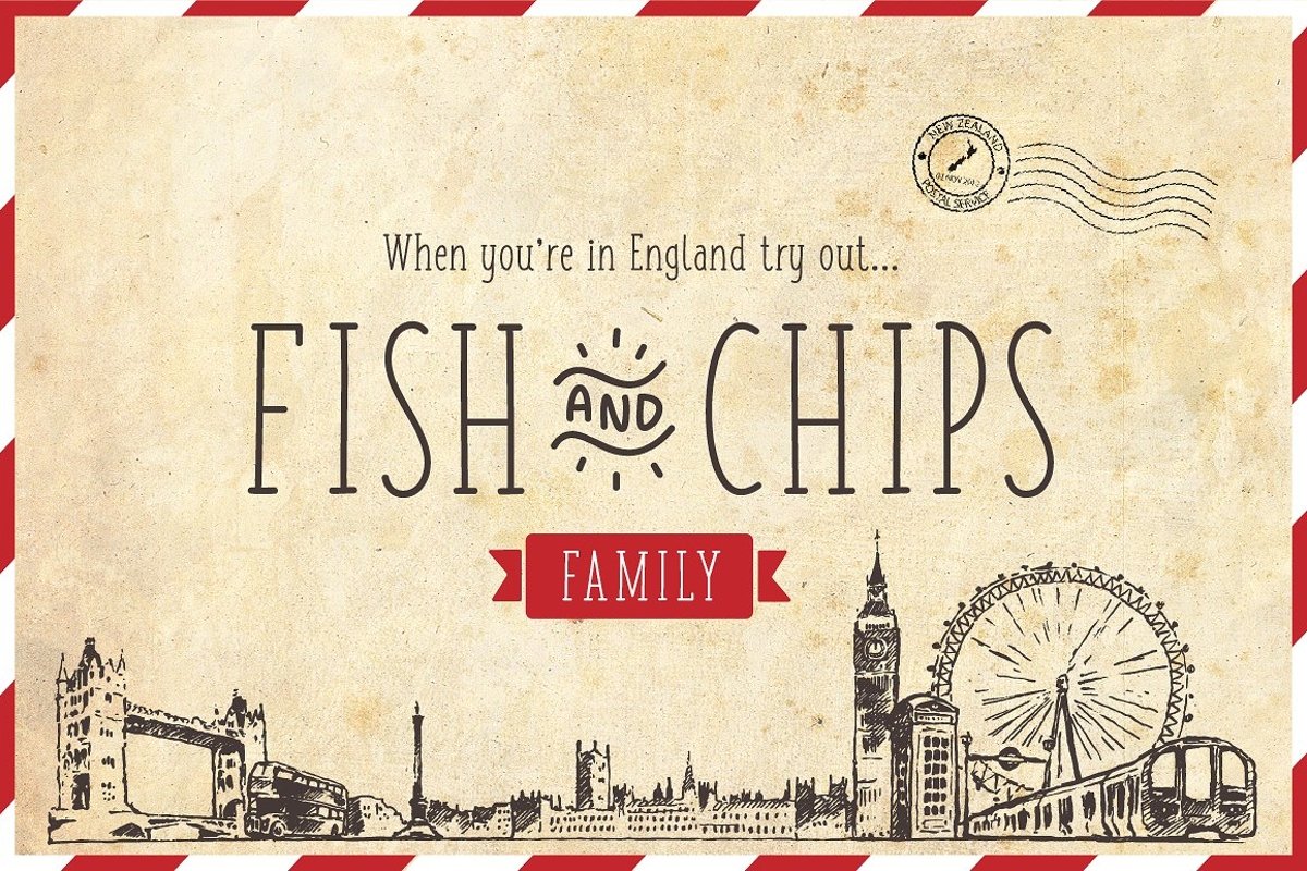 Fish and Chips Family example image 1