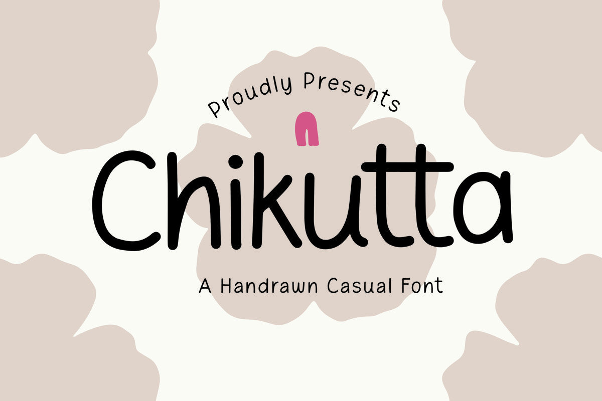 Chikutta - Handrawn Casual Font example image 1