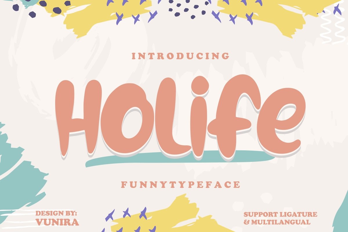 Holife | Funny Typeface Font example image 1