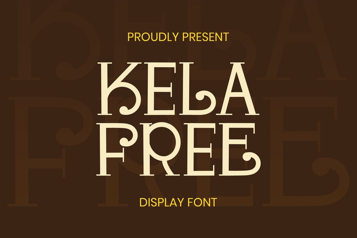Kela Free Font example image 1