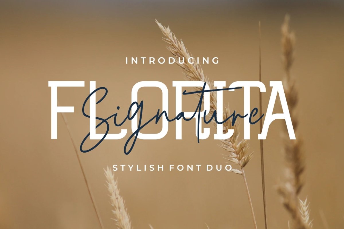 Florita - Font Duo example image 1