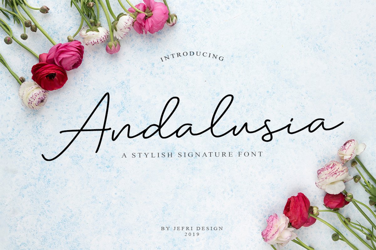 Andalusia Signature Script example image 1