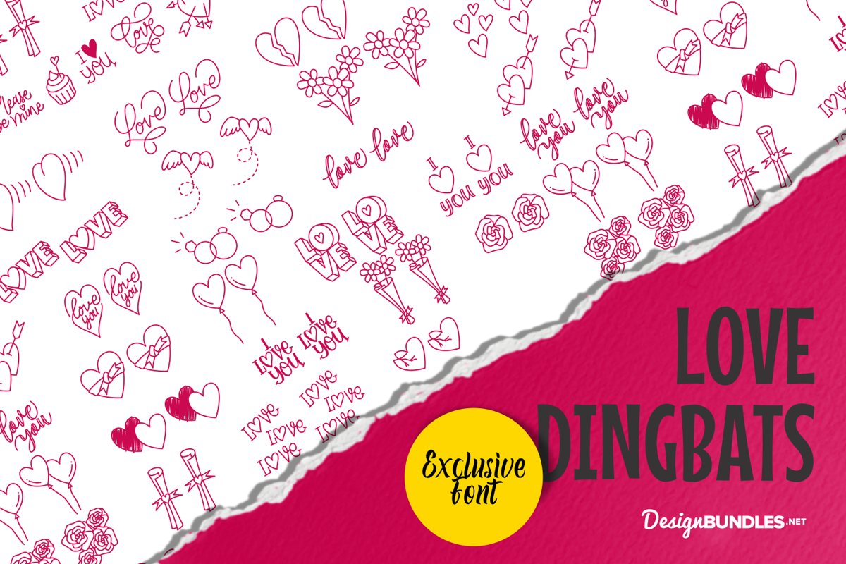 Love Dingbat example image 1