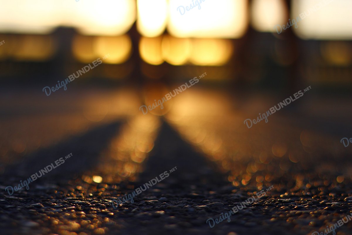 Stock Photo - Shadow At Sunset example image 1