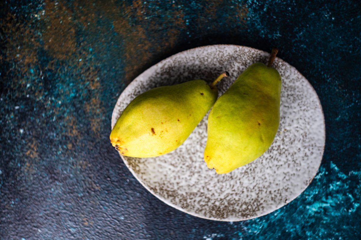 Organic fruits in a bowl example image 1