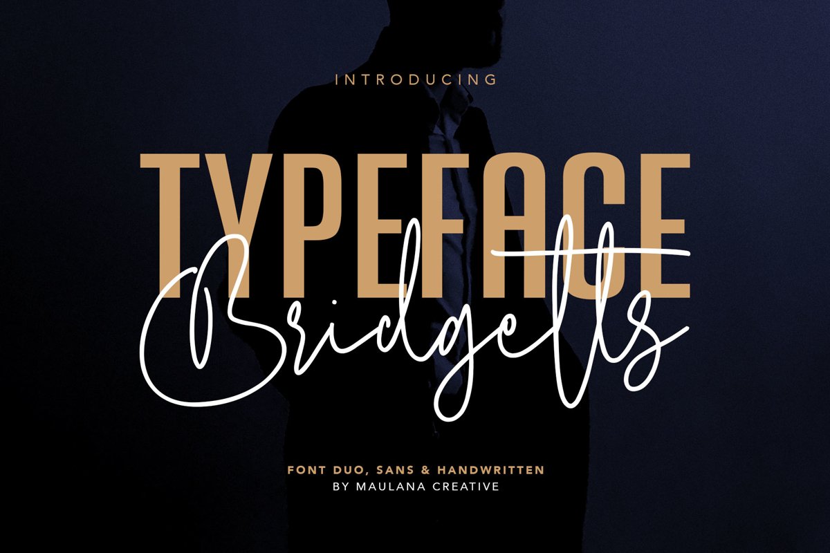 Bridgetts Typeface Free Sans Serif example image 1