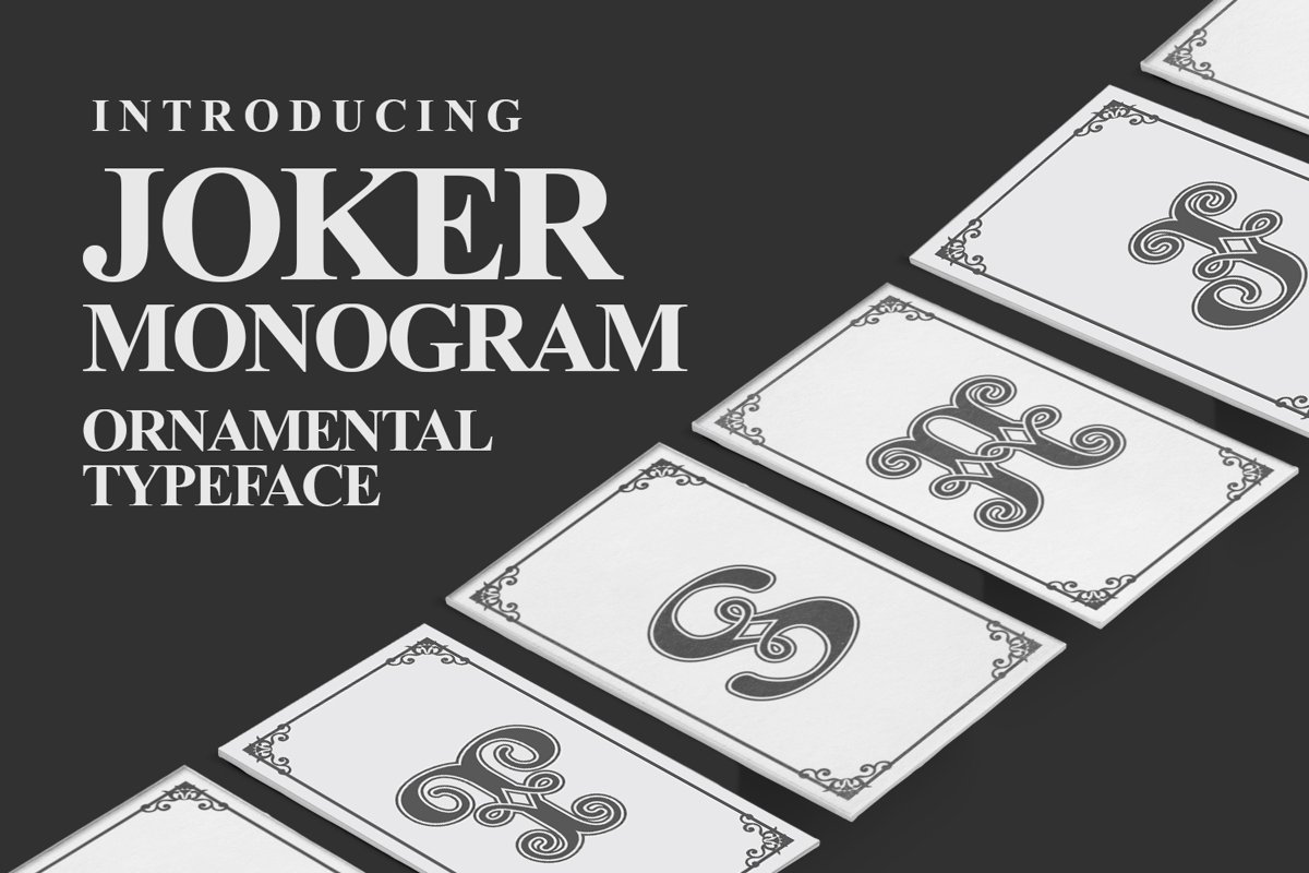 Joker Monogram example image 1