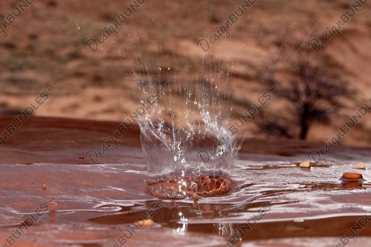 Stock Photo - Close-Up Of Water Splashing example image 1