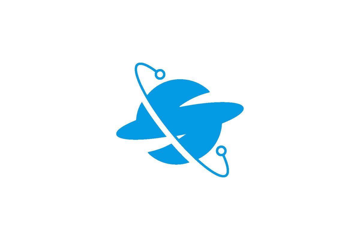 Letter S Internet Logo Isolated example image 1