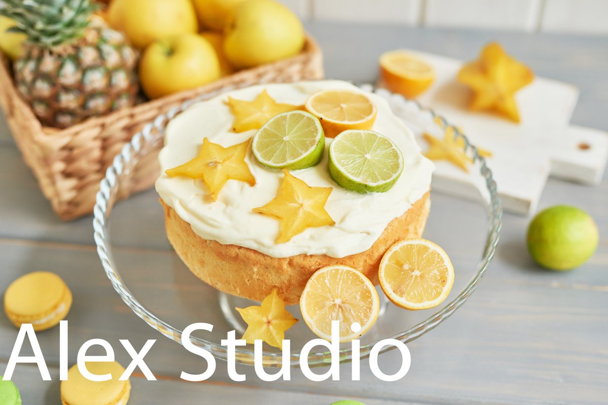 Concept of spring and summer season. Healthy Food and Drink example image 1