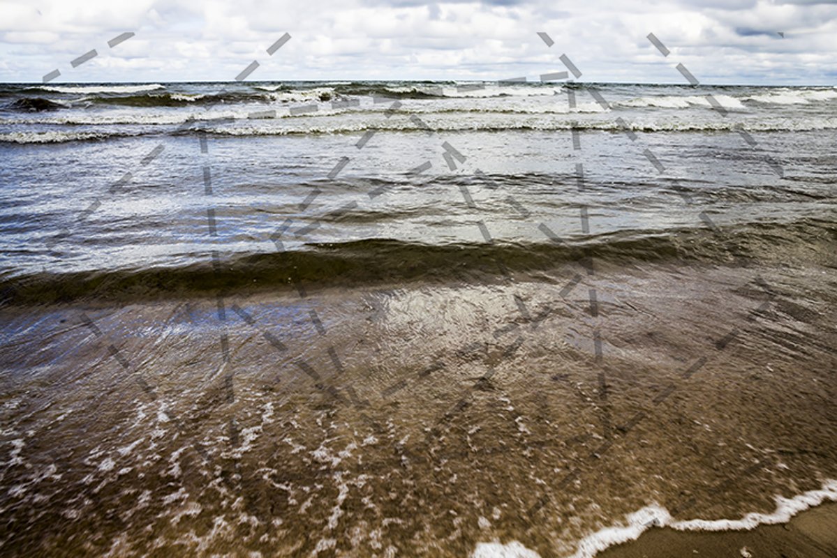 small waves on the Baltic sea example image 1