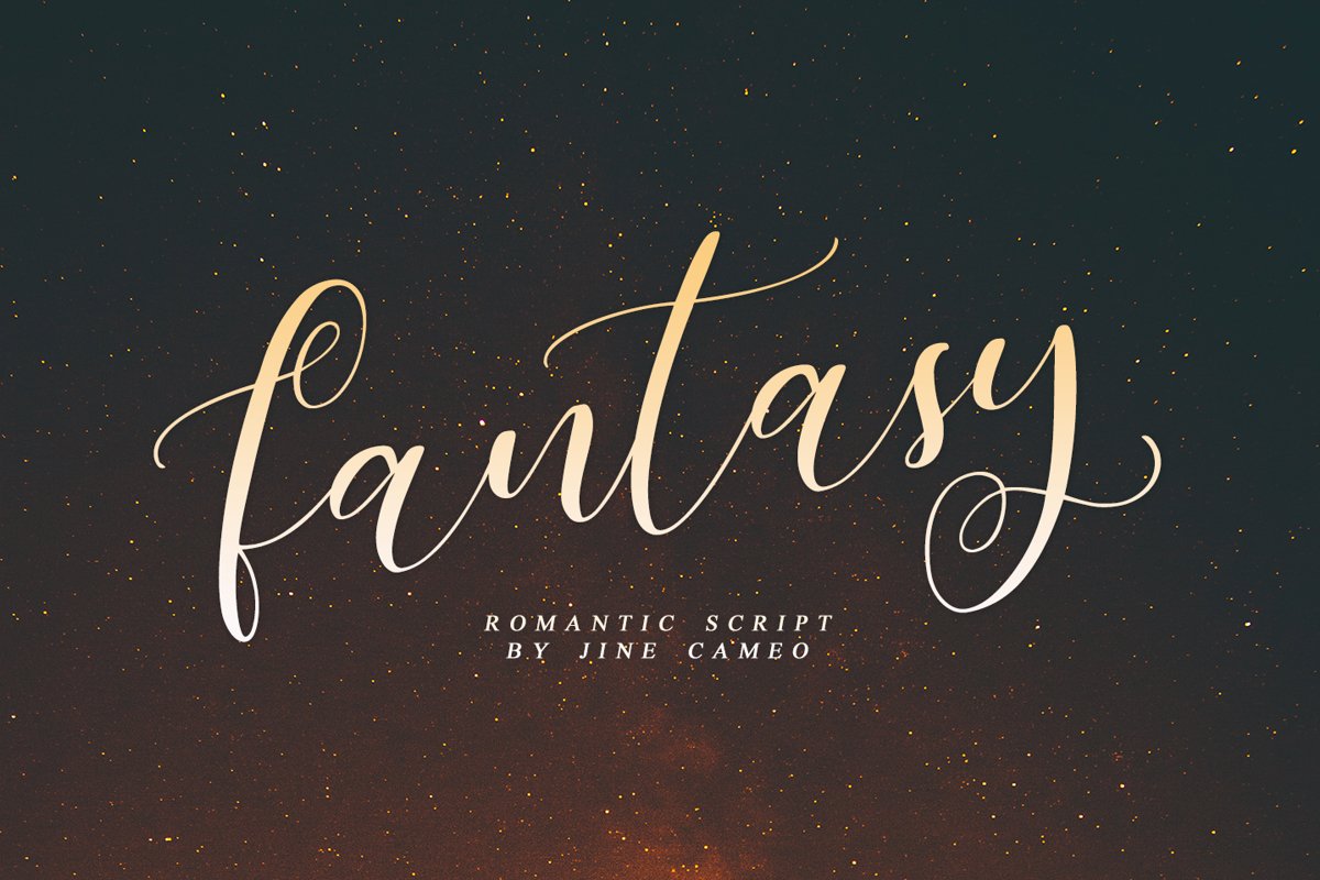 Fantasy - Romantic Script example image 1
