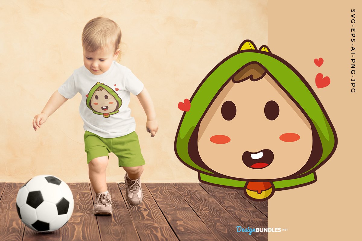 Baby With Love illustration example image 1