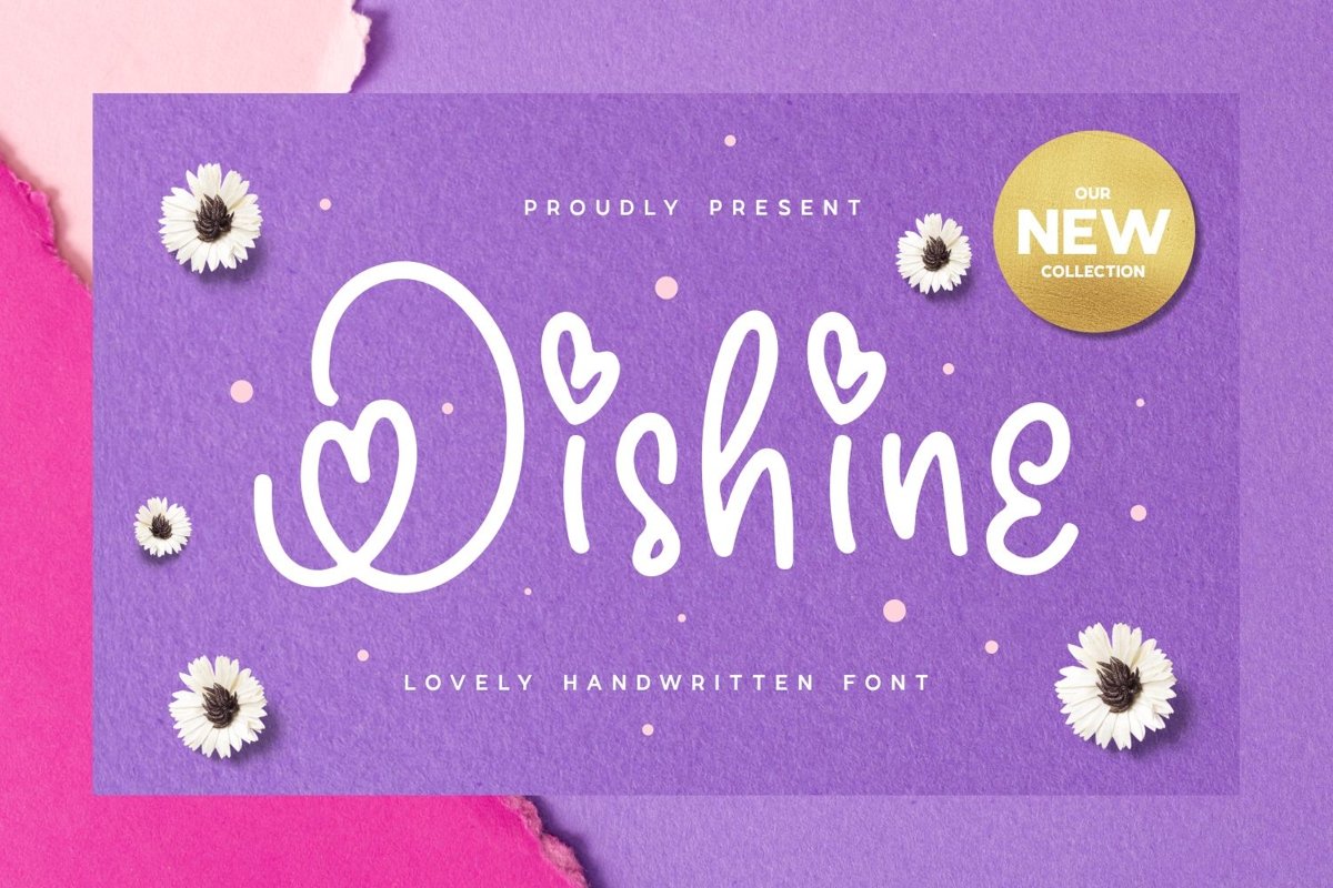 Oishine - Lovely Handwritten Font example image 1