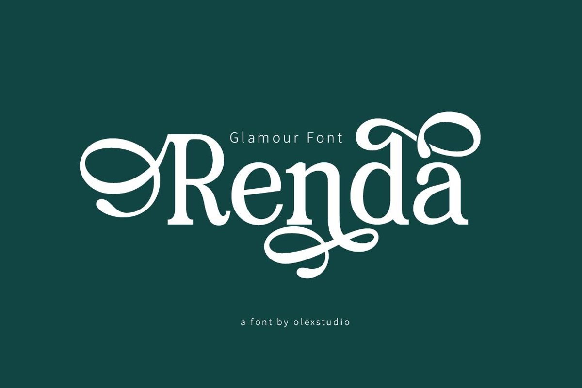 RENDA - Serif example image 1