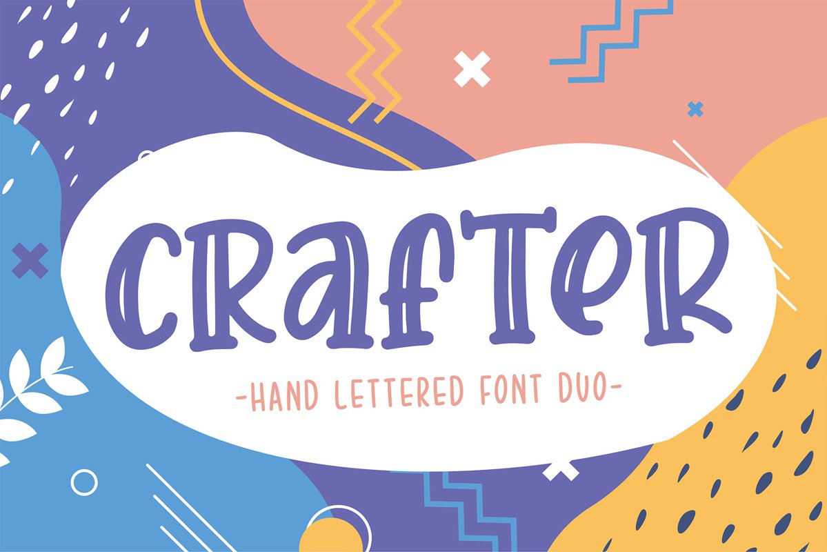 Crafter Font Duo - Best Seller example image 1