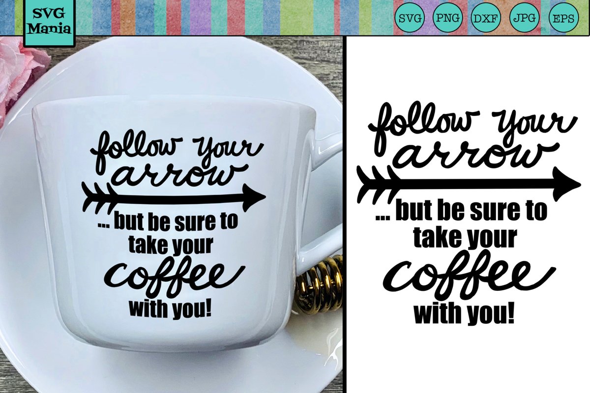 Funny Coffee Mug SVG File, Coffee Saying SVG, Coffee Quote (426008