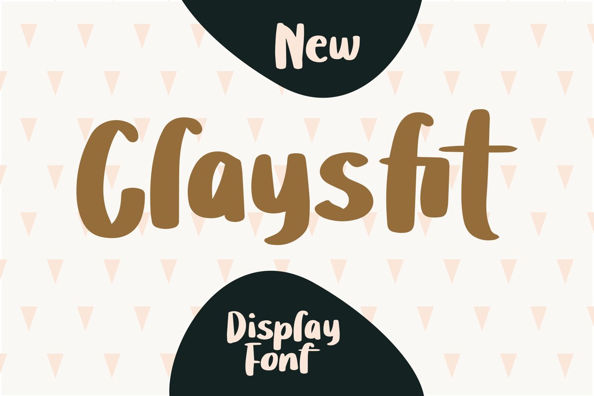 Claysfit - Cute Display Fonts example image 1