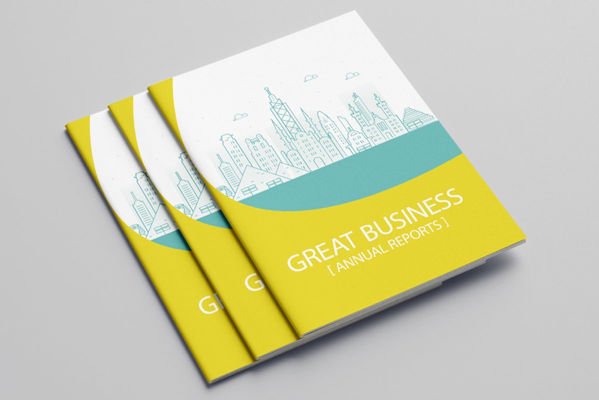 Corporate Business Bifold Brochure 16 Pages example image 1