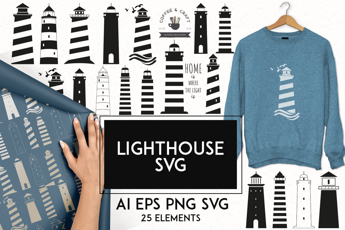 Lighthouse SVG example image 1