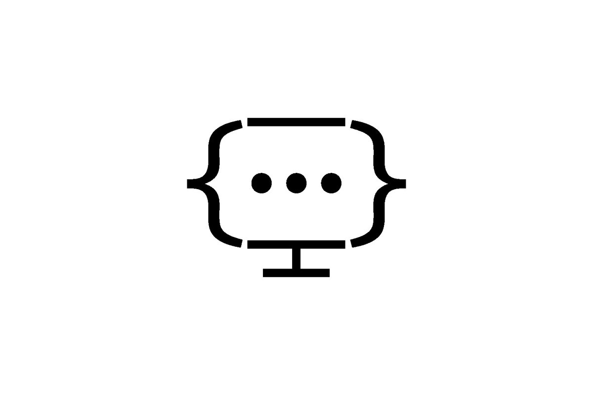 Monitor Code Logo Vector Isolated example image 1