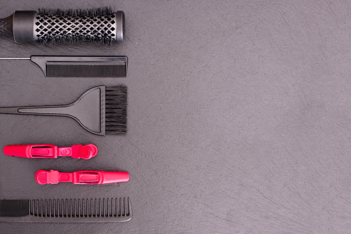 Salon Hairdresser Accessories, Comb, application brush example image 1