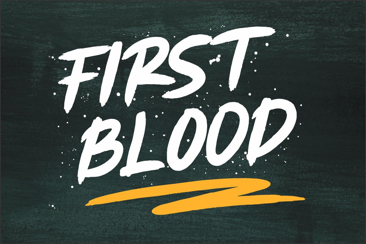 First Blood example image 1