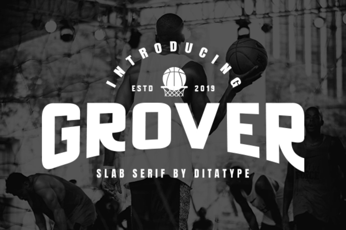 Grover - Display Sans Font example image 1