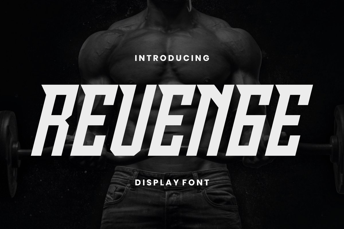 Revenge Font example image 1