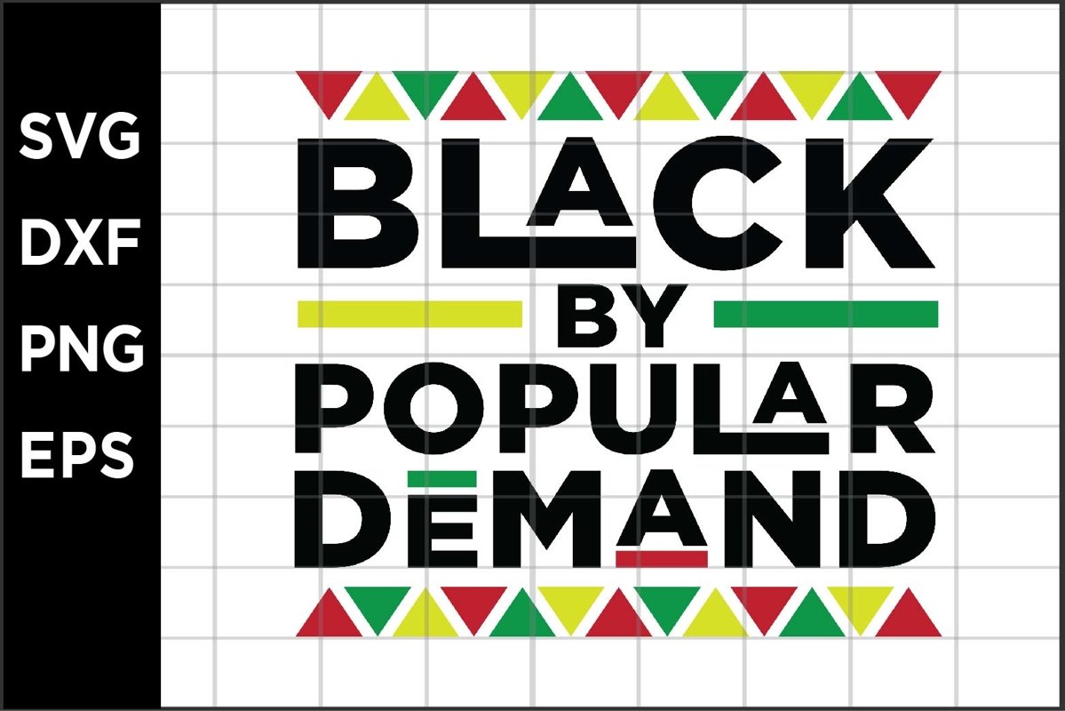 Black by Popular Demand SVG example image 1