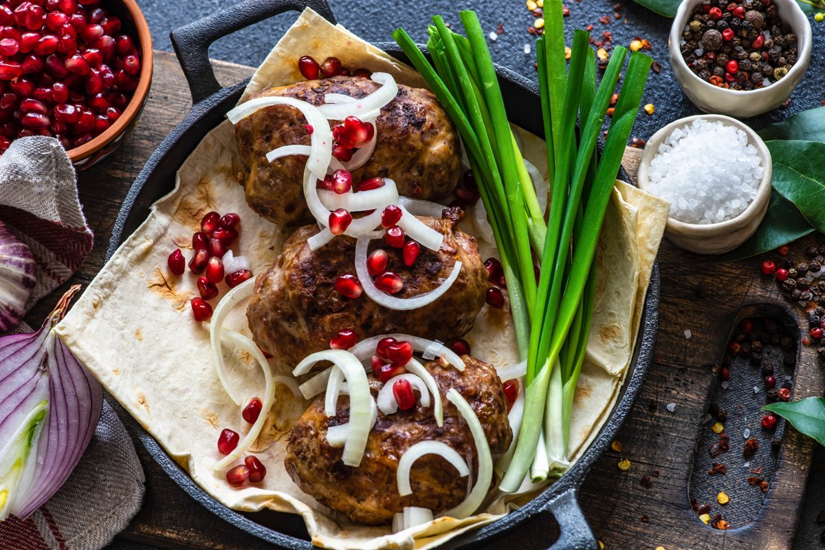 Traditional georgian food - abkhazura cutlet example image 1