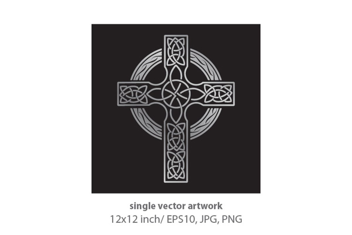 Simple Celtic Border- single vector artwork example image 1