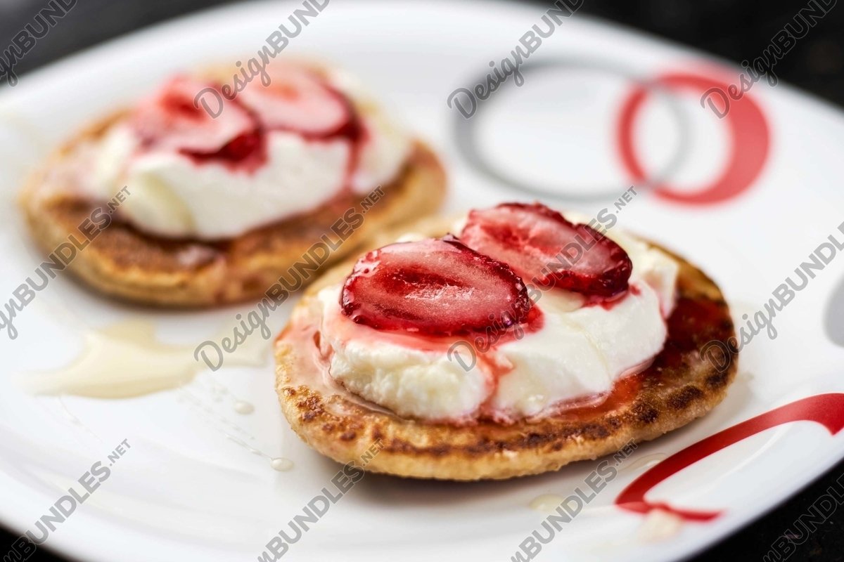 Stock Photo - Close-Up Of Cake On Table example image 1