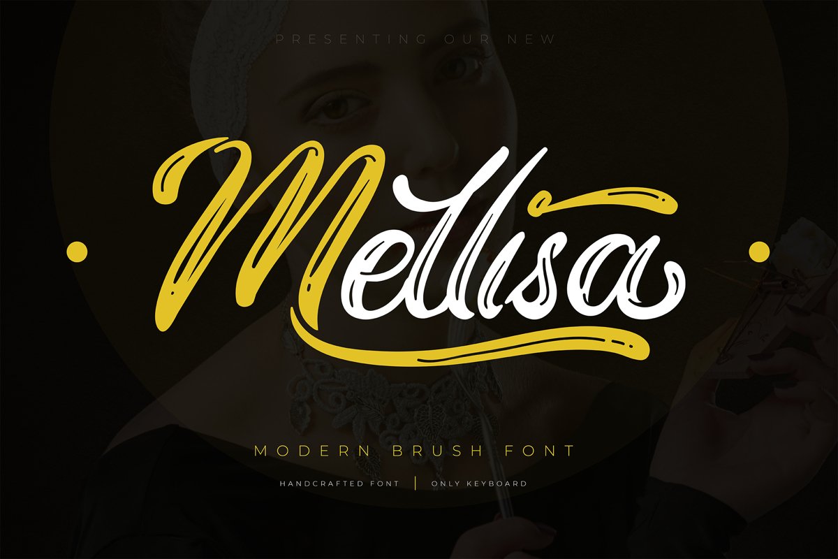 Mellisa | Modern Brush example image 1