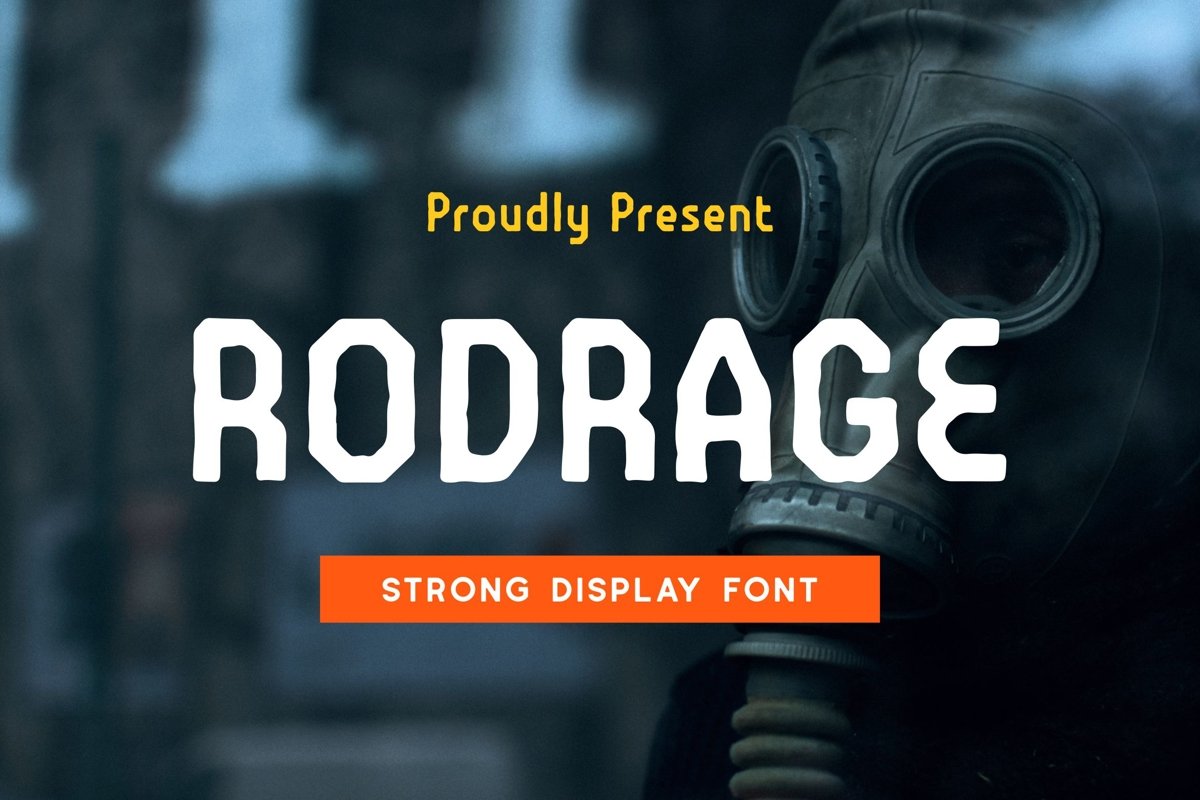 Rodrage Font example image 1