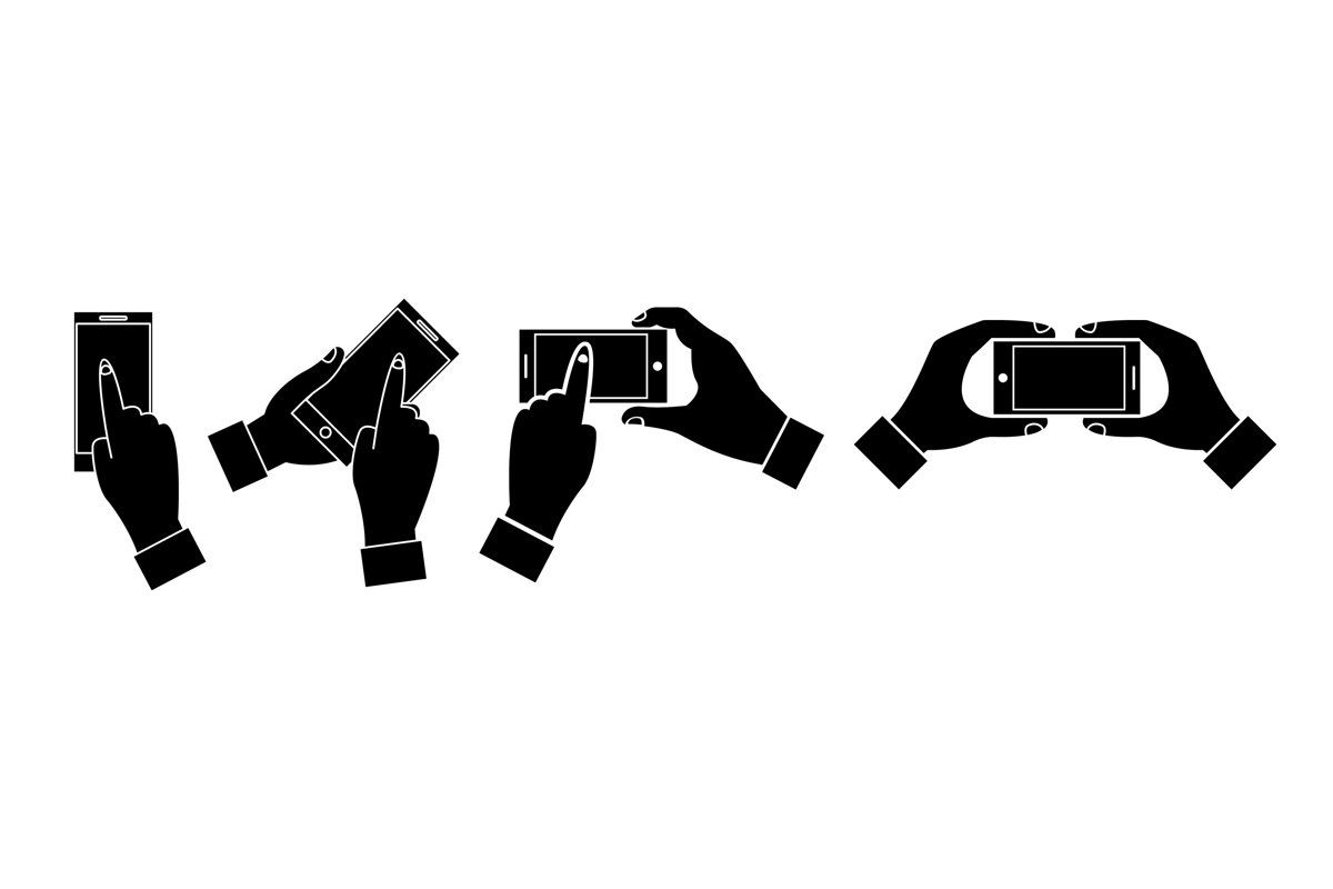 Mobile Phone Silhouettes example image 1