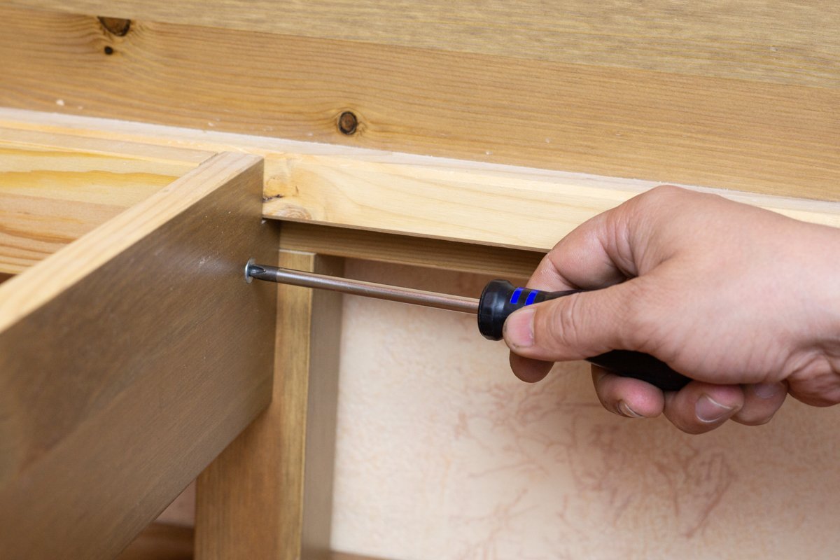The Assembly of wooden furniture example image 1